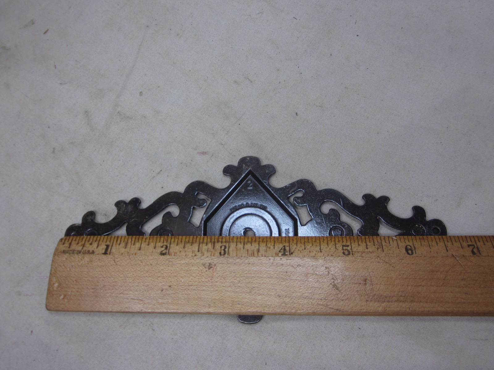9 vintage 704-1 PAT NO D 207 700 Amerock back plate lot drawer pull backings