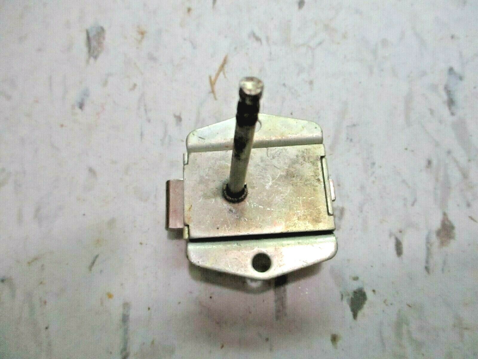 National 707 Stair Stepped 1940 Chrome Mechanical Cabinet Door Pull Latch 1 MCM