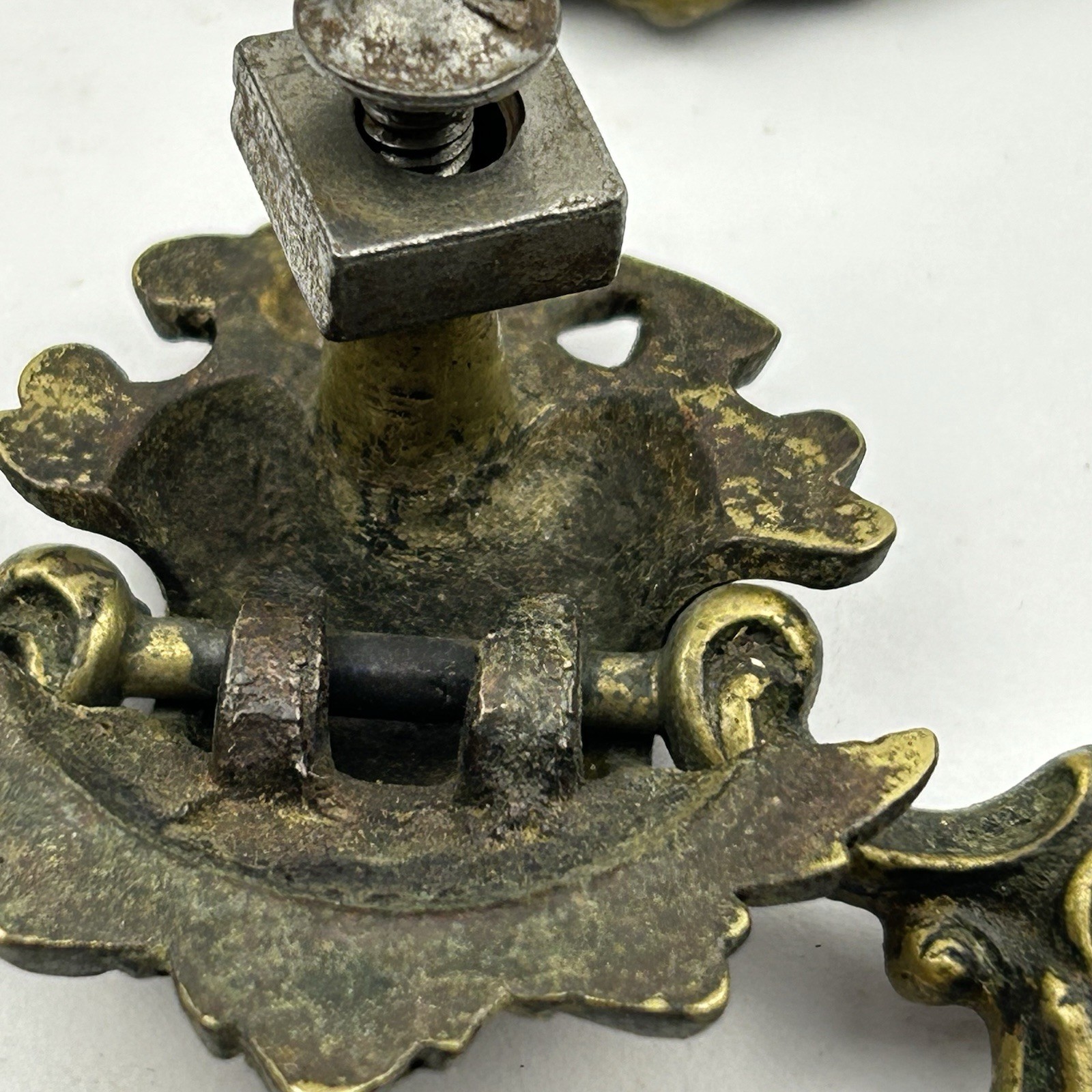 Antique Keeler Brass (KBC) H553 Drawer Pulls & Art Nouveau Hardware Salvage Lot