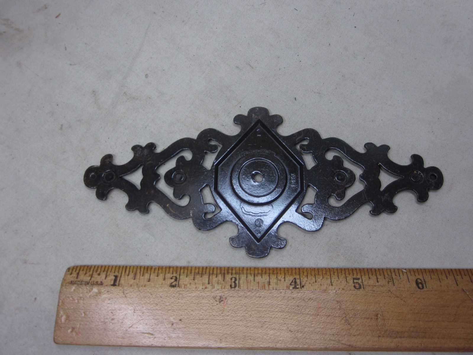 9 vintage 704-1 PAT NO D 207 700 Amerock back plate lot drawer pull backings