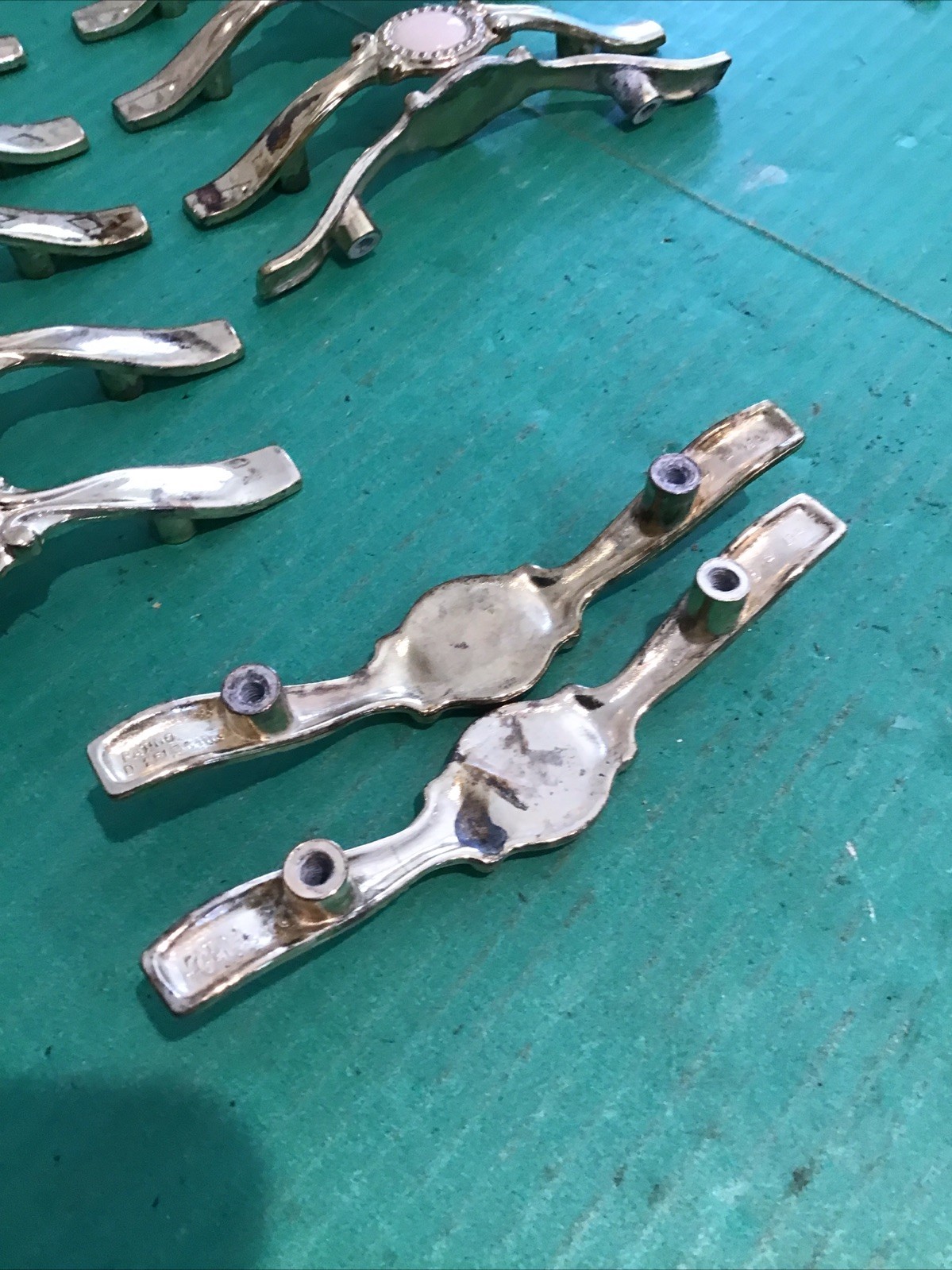 13 vintage Amerock 1978 861 Shabby drawer cabinet Handles Pulls Pull distressed