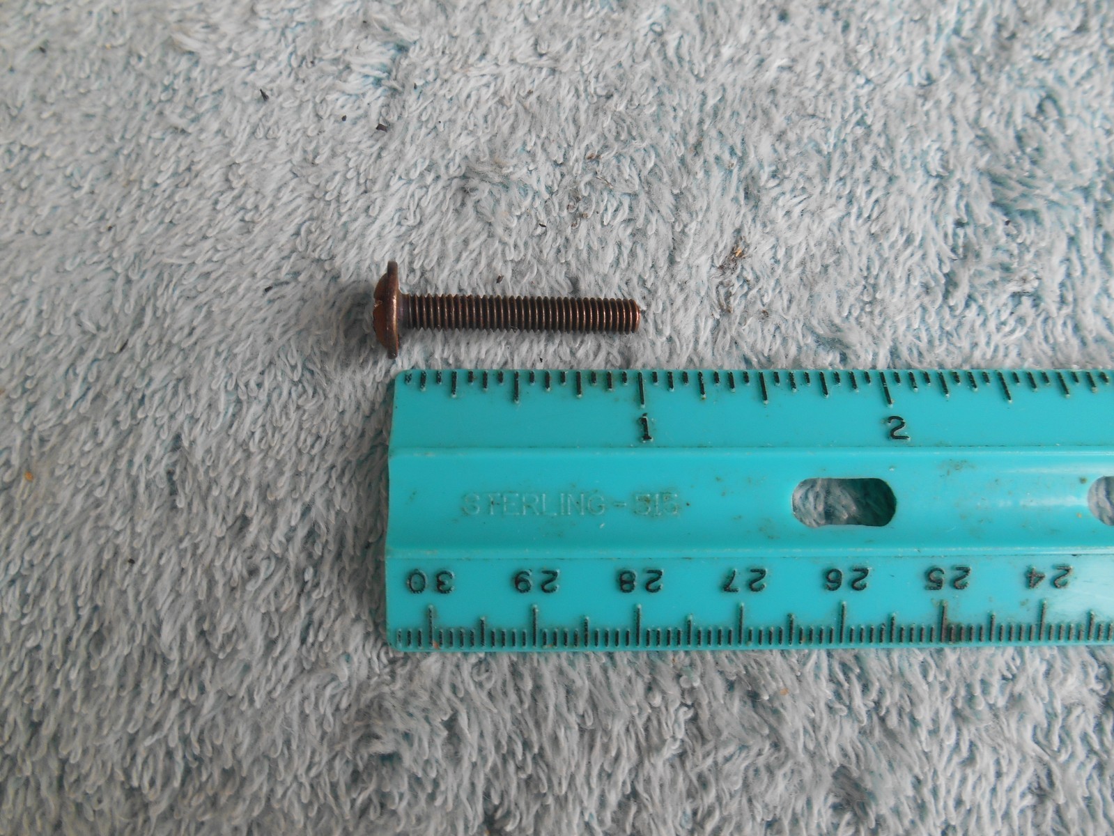 LOT OF 3 BRASS TONED DIE-CAST METAL DRAWER PULLS OR HANDLES WITH SCREWS