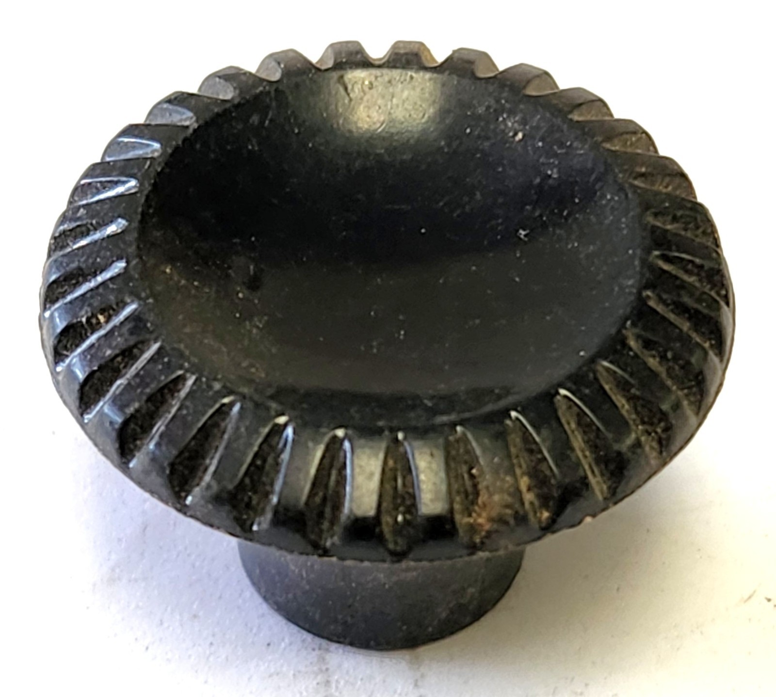 LOT OF ANTIQUE BLACK BAKELITE DRAWER KNOBS – VARIOUS TYPES (40 PC TOTAL)