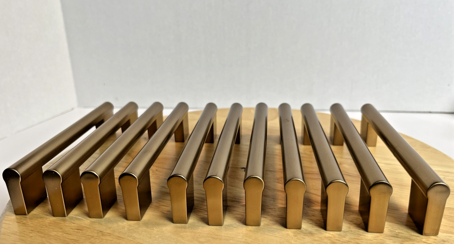 Amerock Cabinet Drawer Handles 11pc Set Lot Solid Brass 36913 Kitchen Bathroom