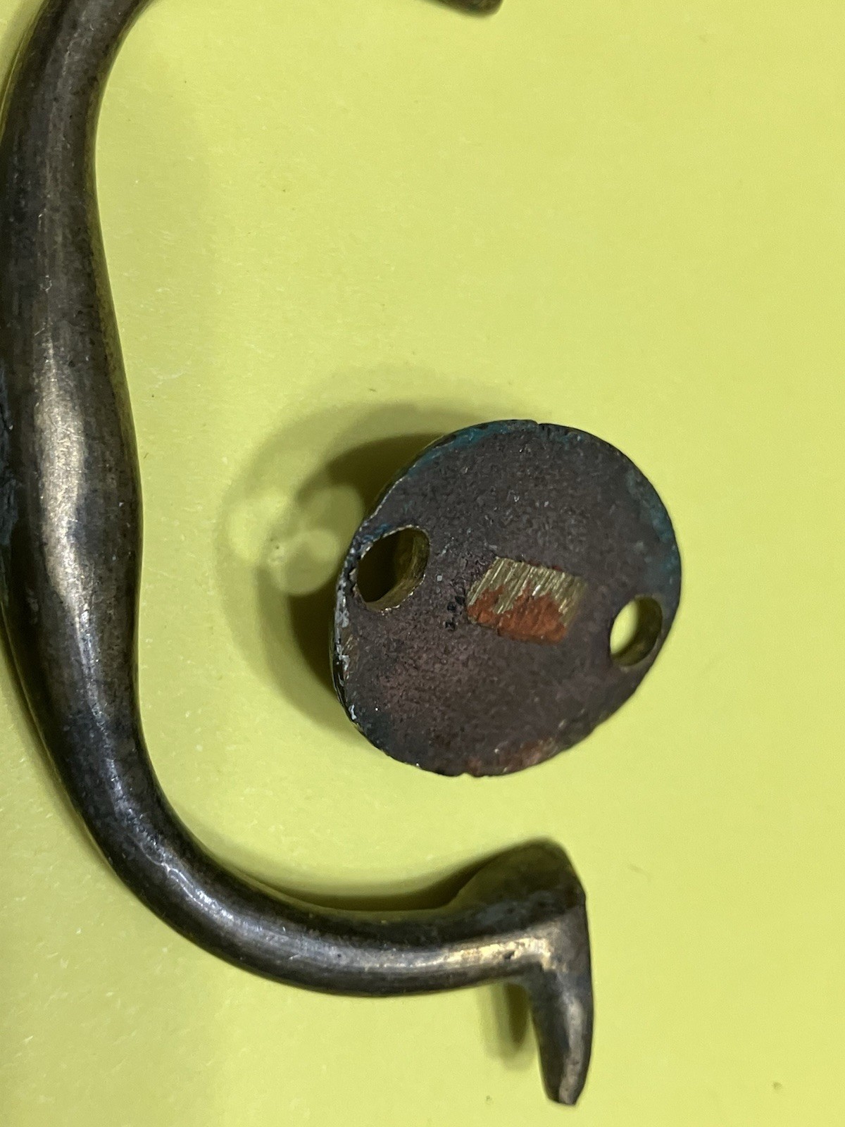 Antique Bronze 18th Century Campaign Georgian Chest Handle ORIGINAL PER HANDLE