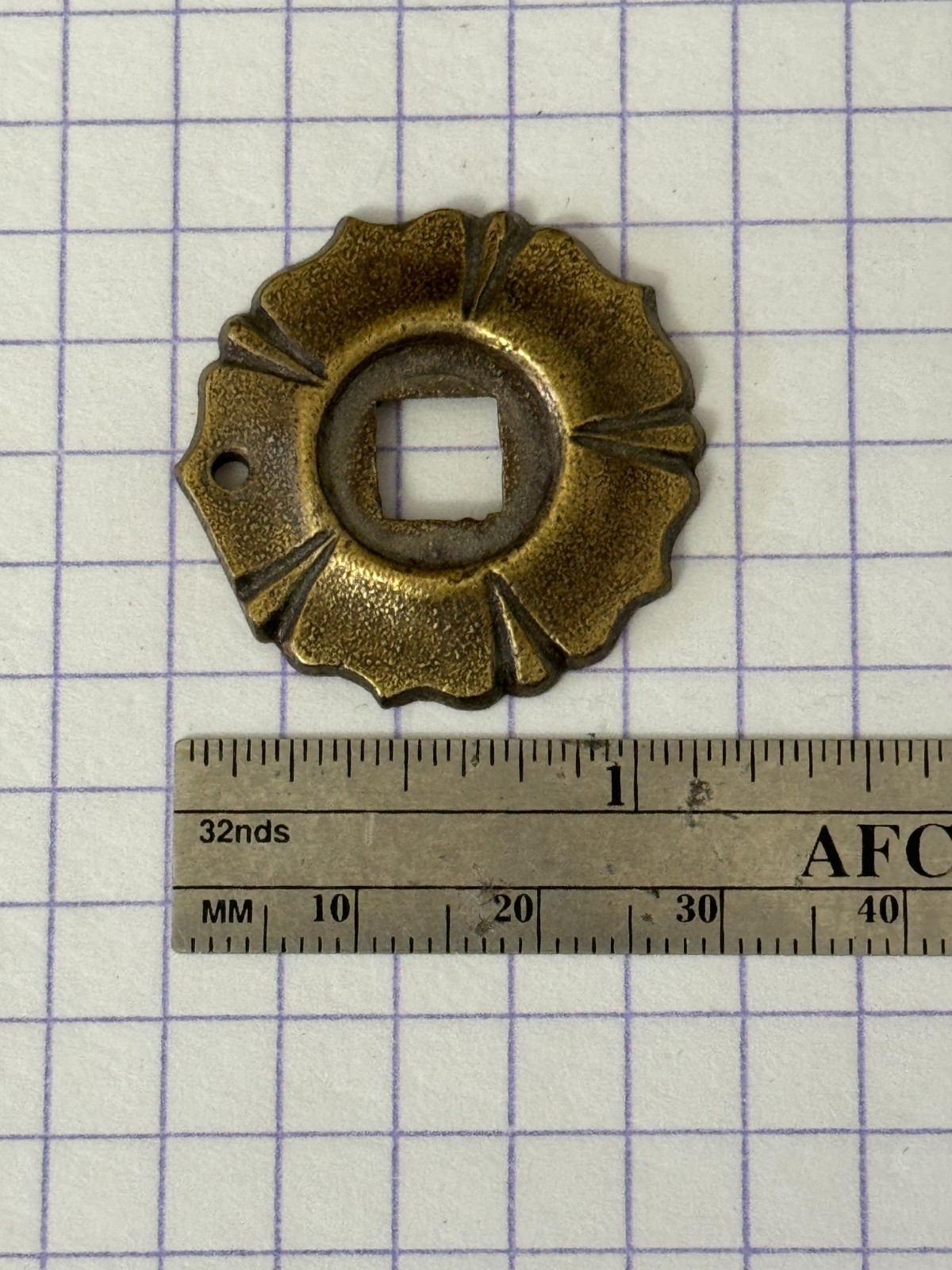 Original Drexel Esperanto Drop Drawer Door Pull