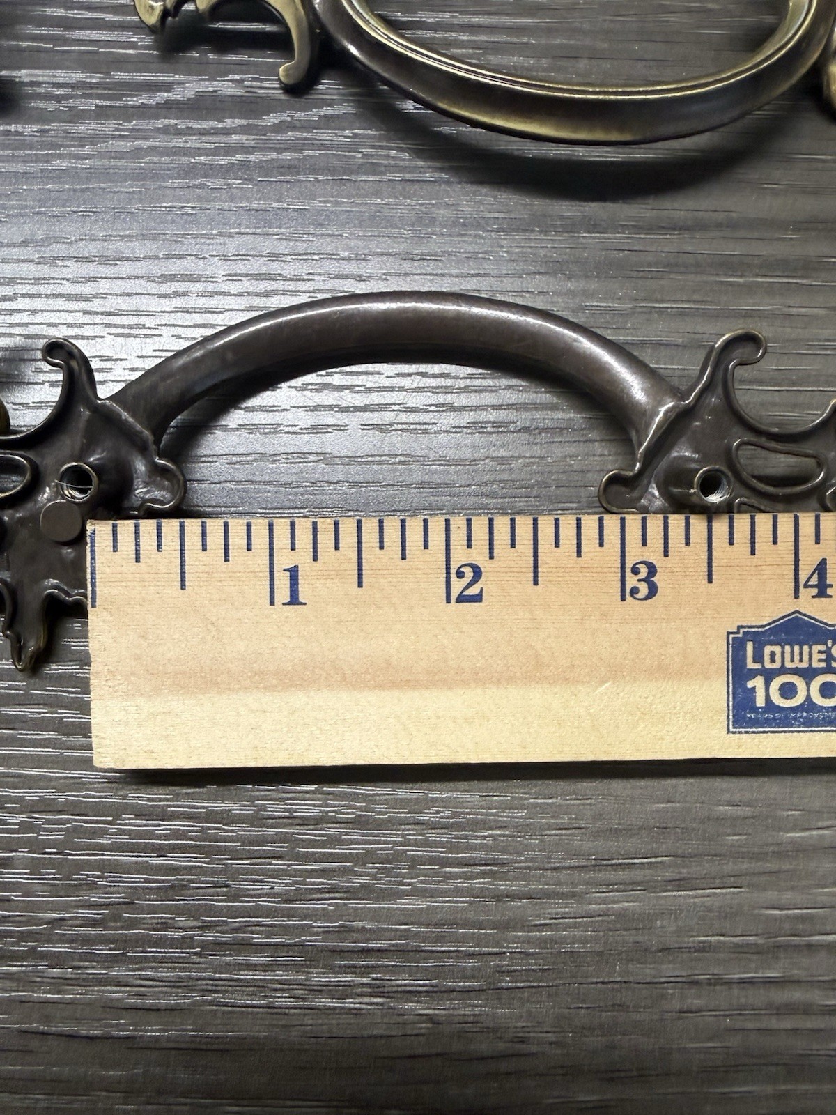 6 KBC Keeler Brass Drawer Pull French Provincial Cabinet 15023 6.5” (38