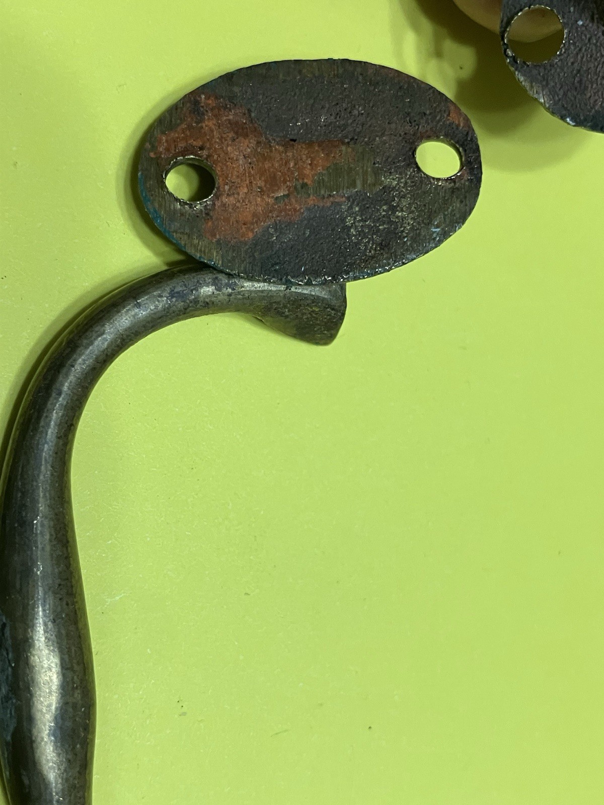 Antique Bronze 18th Century Campaign Georgian Chest Handle ORIGINAL PER HANDLE