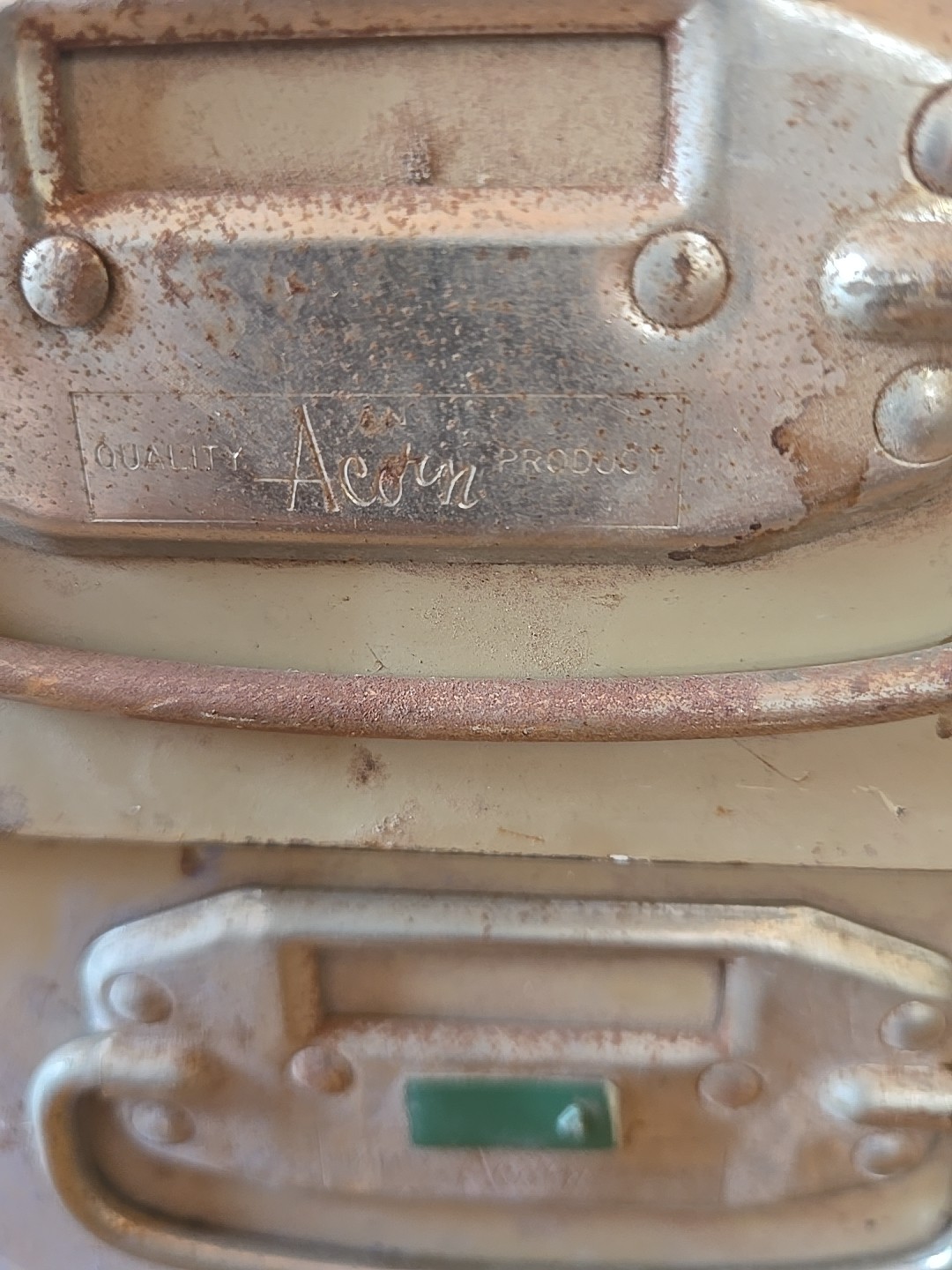 Two Vintage Metal Drawers “Acorn Products” Only Drawers