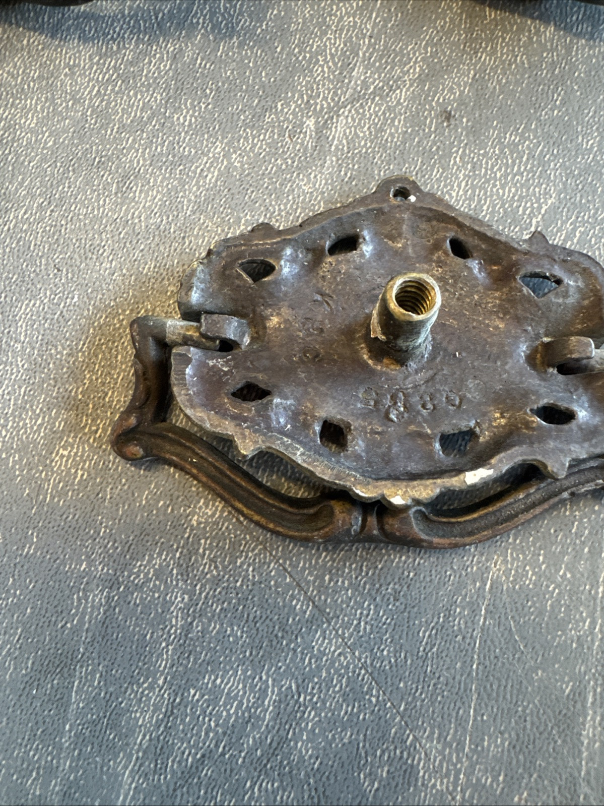 1920s Spanish drawer pulls 6pc