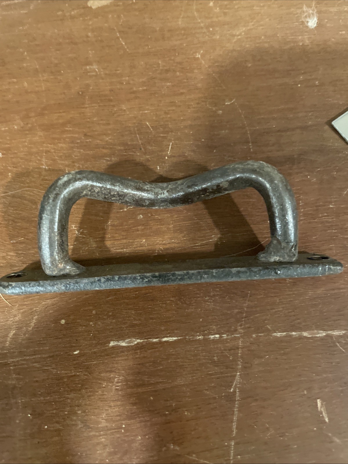 10 Cast Iron Handles Rustic Drawer Pulls Dresser Cabinet Window Door Tray