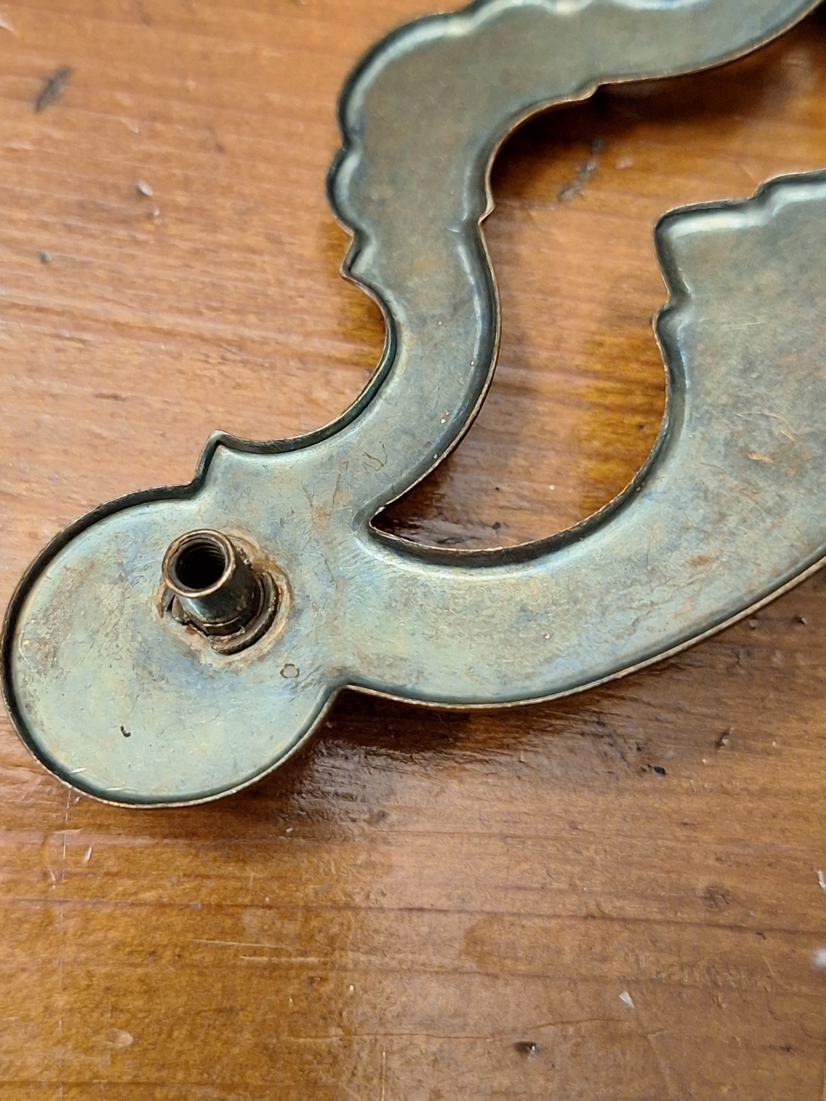MCM Brass Drawer Pulls 3″ 1/2 Screw Center Count Of 6