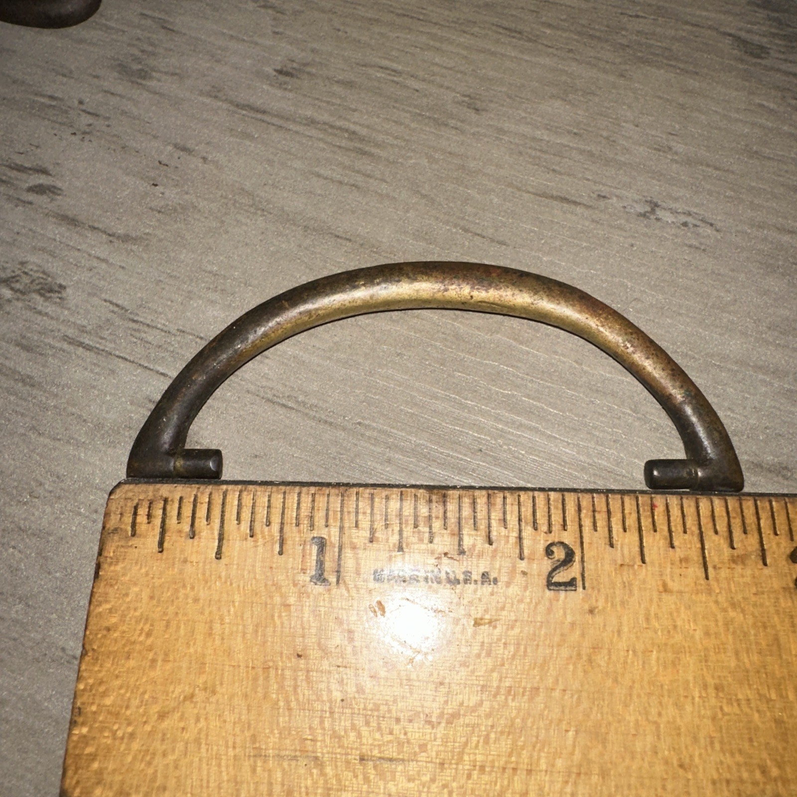 11 Old Drawer Pull Handles Nice Variety, Brass & Steel Vintage