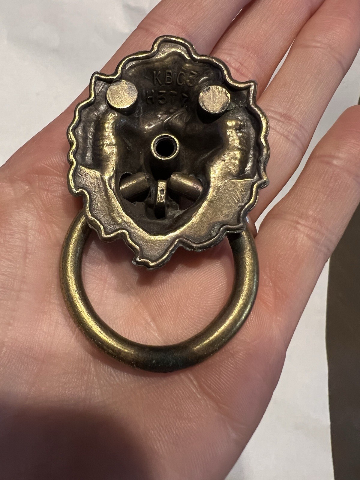 Keeler Brass Co Lion Drawer Pull KBC H377