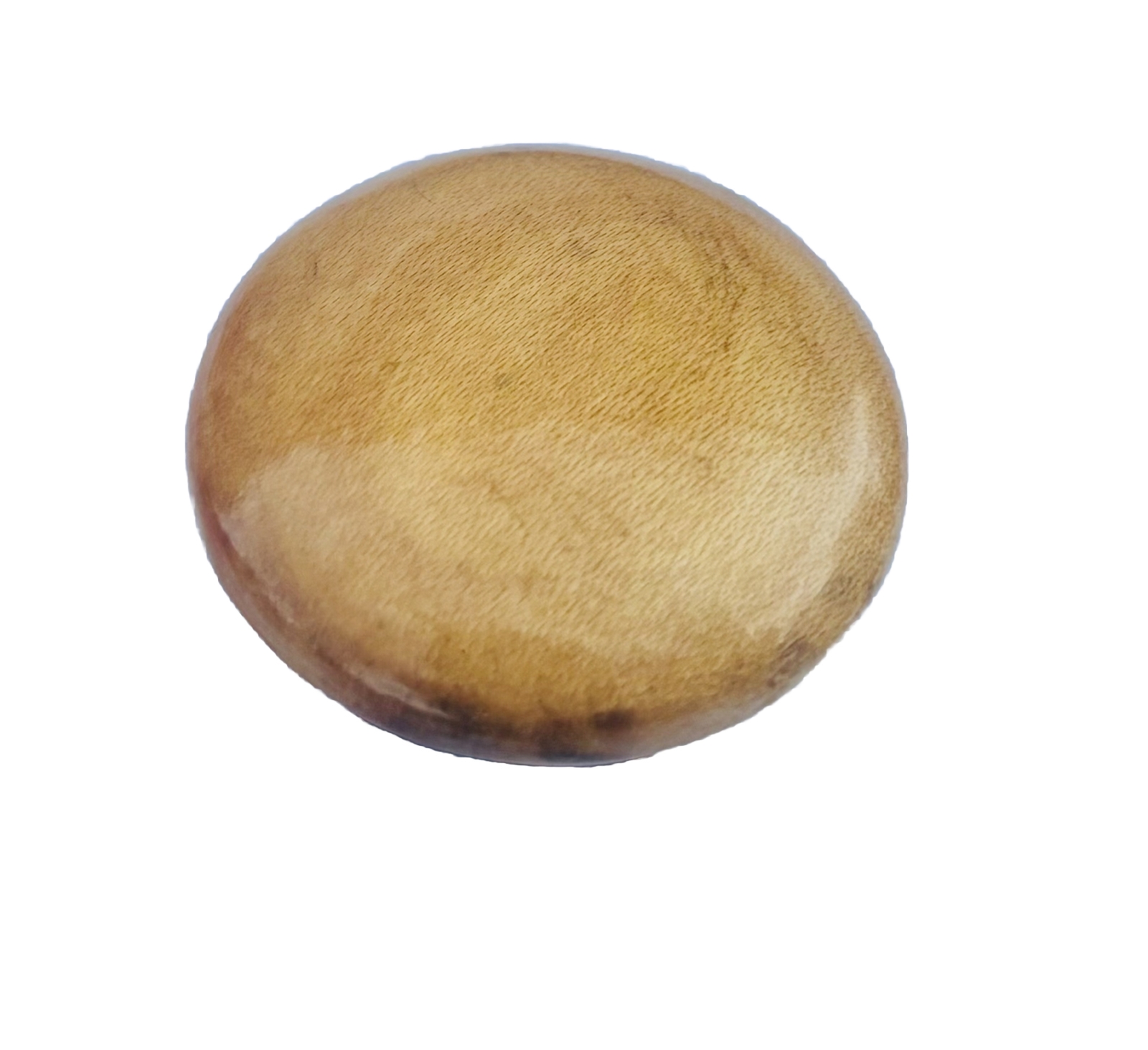 1.5” Dia. GORGEOUS & RARE Antique Hardware Maple Birch Mushroom Drawer Pull Knob
