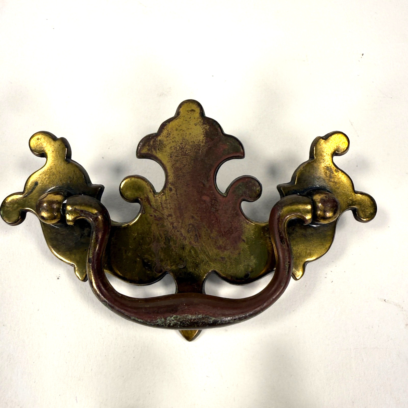6 Keeler Brass Co. Chippendale Style Drop Bail Drawer Pulls N19356 5″ Centers