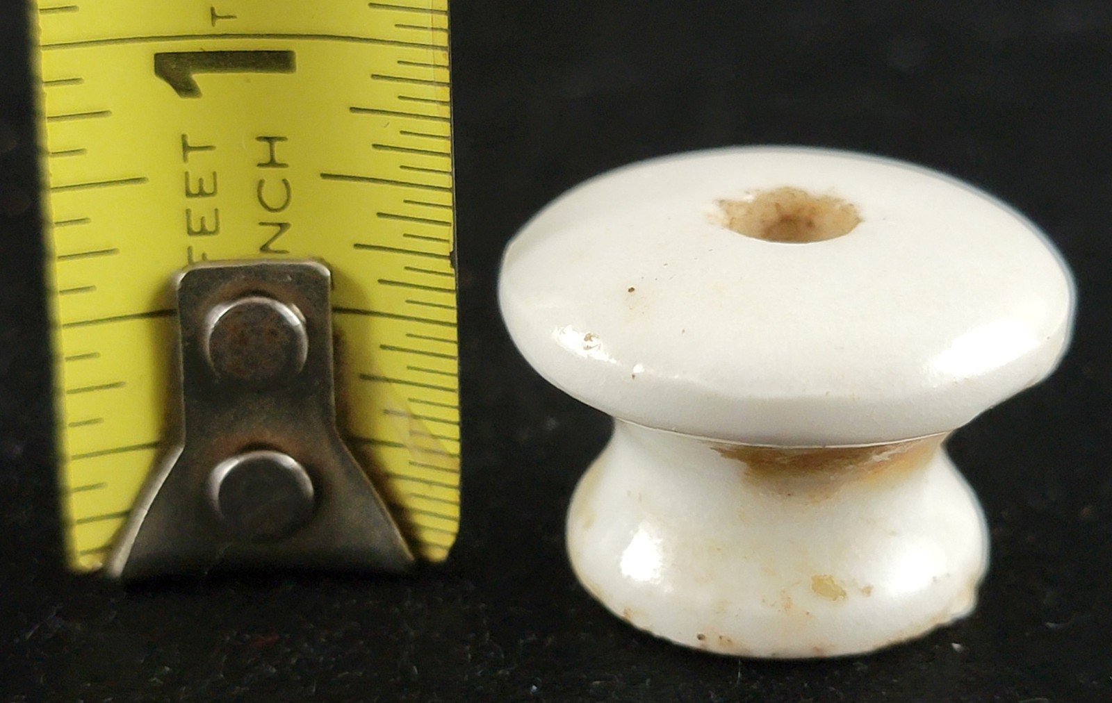 Vintage Drawer Pull Knobs Lot Clear Glass, Wood, White Porcelain All Ship