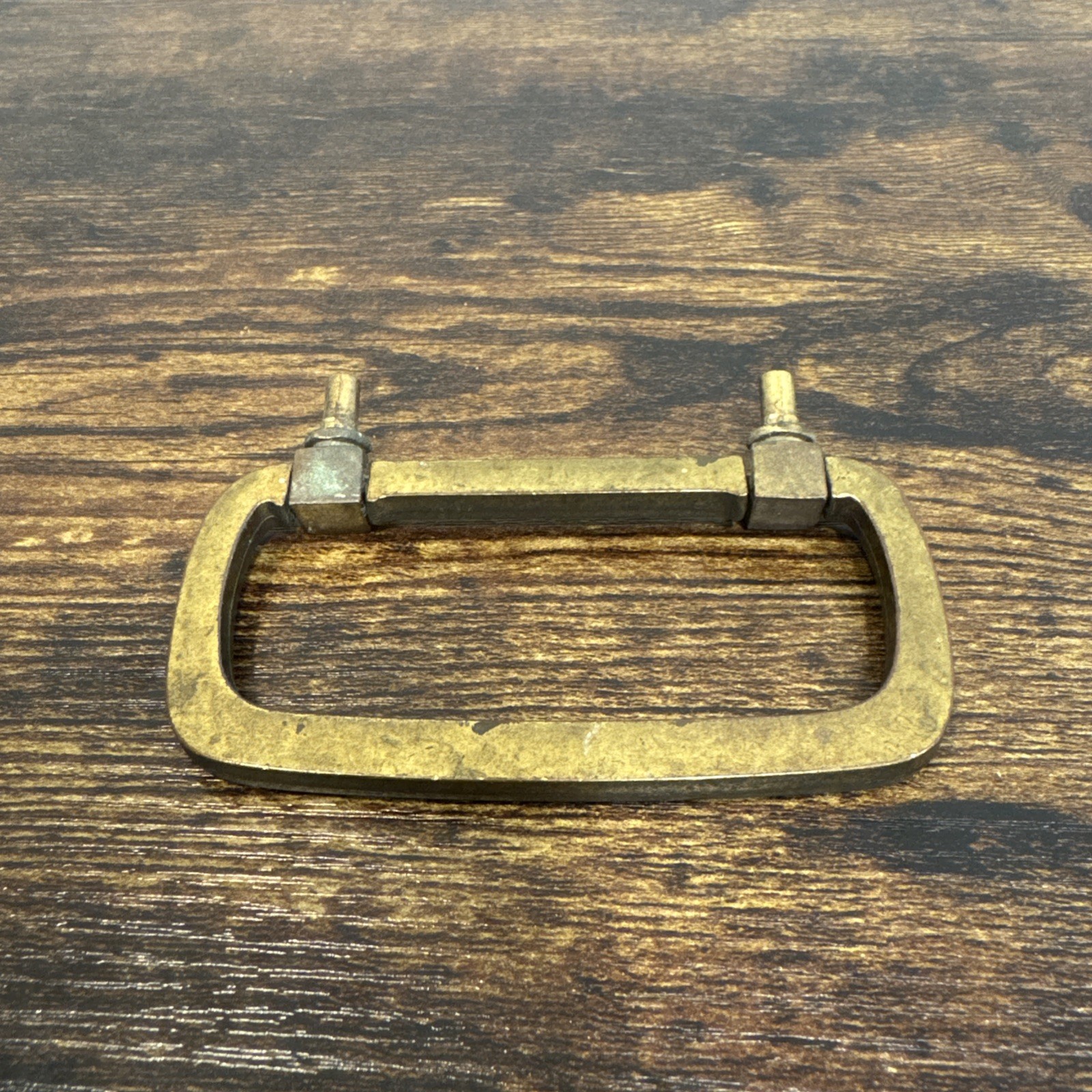 Drexel Newport Drawer Pull Brass Handle Vintage Hardware Dresser Nightstand