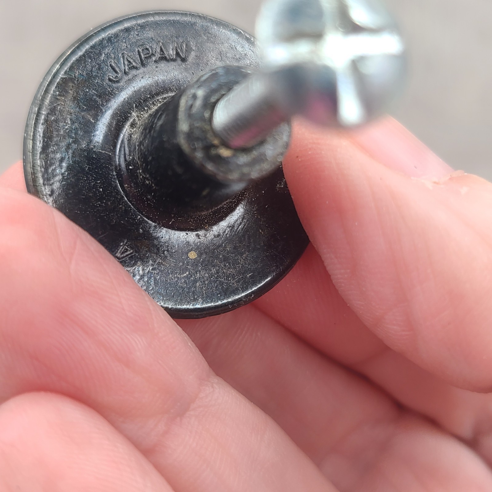 Set Of 8 Vintage 90s Hardware Brass Drawer Cabinet Pull Knob Made In Japan