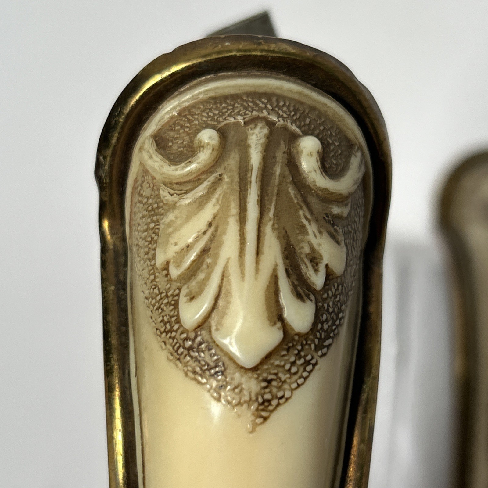 Antique Vintage Bakelite Door Cabinet Handles Pulls Set of 2