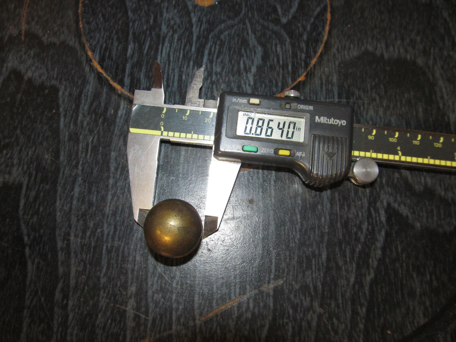Vintage Mid Century Drawer Pull, Ball, Paul Mccobb Style