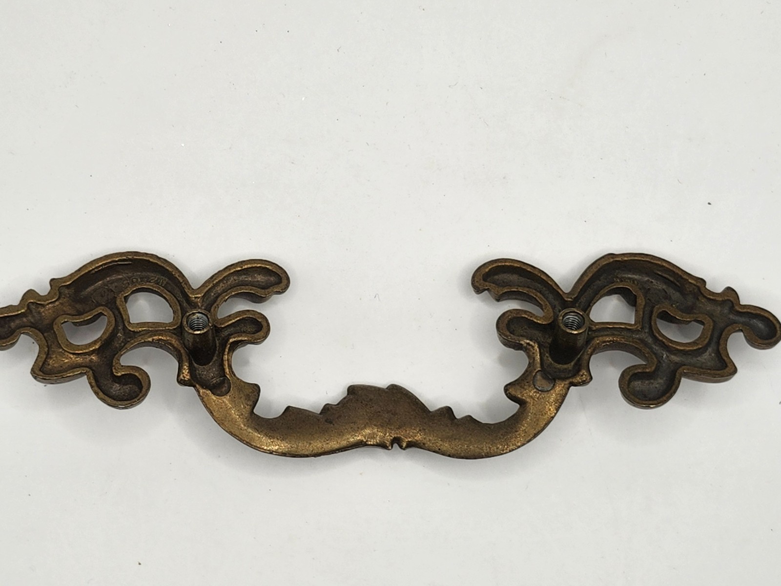 Vintage Keller Brass Company French Provincial Style Drawer Cabinet Handle