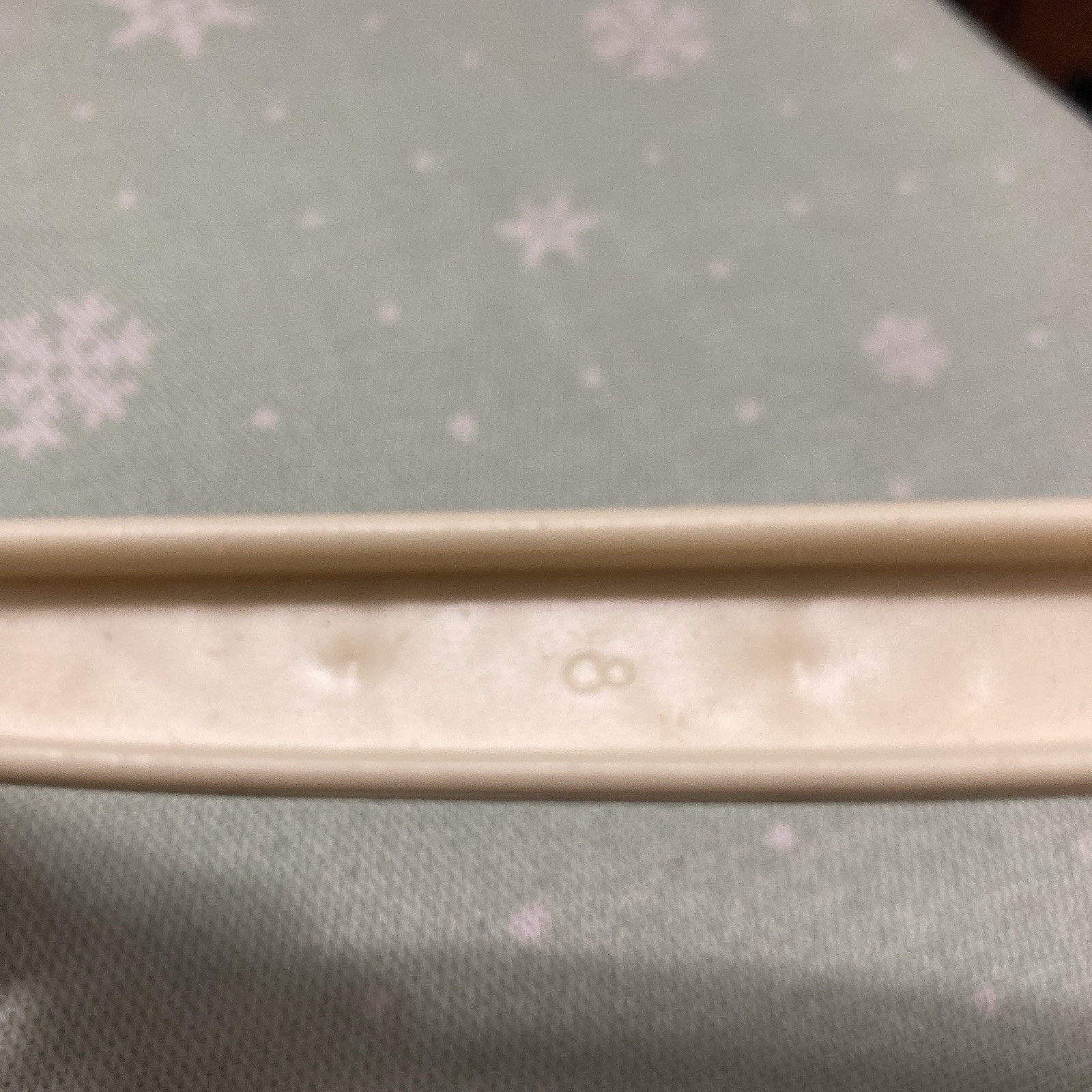Beige Kitchen Cupboard Handles set of 4 Vtg Scrolled MCM Plastic Cabinet