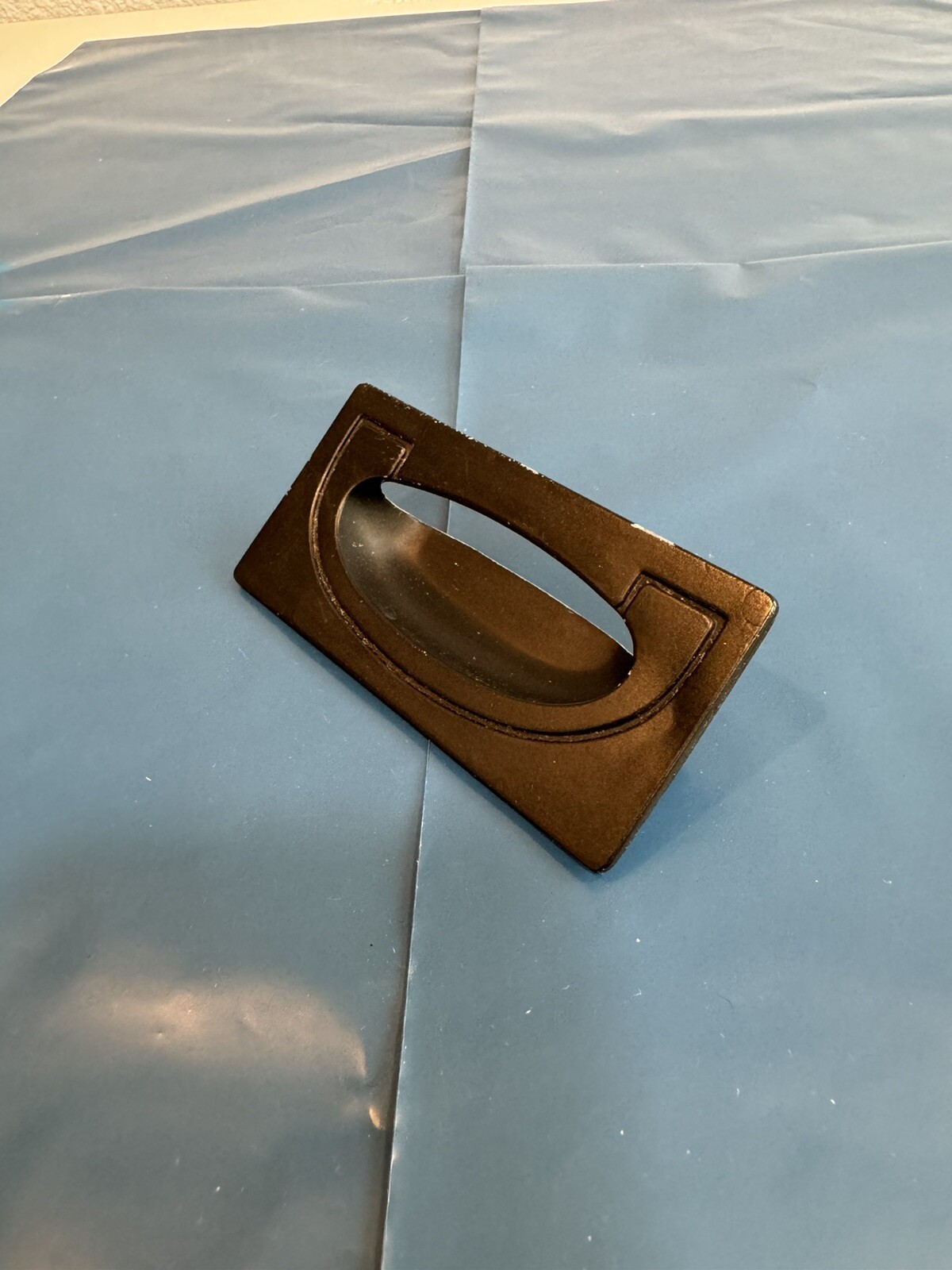 Drexel New Generation Drawer Pull Black Campaign Vintage Mid Century Hardware