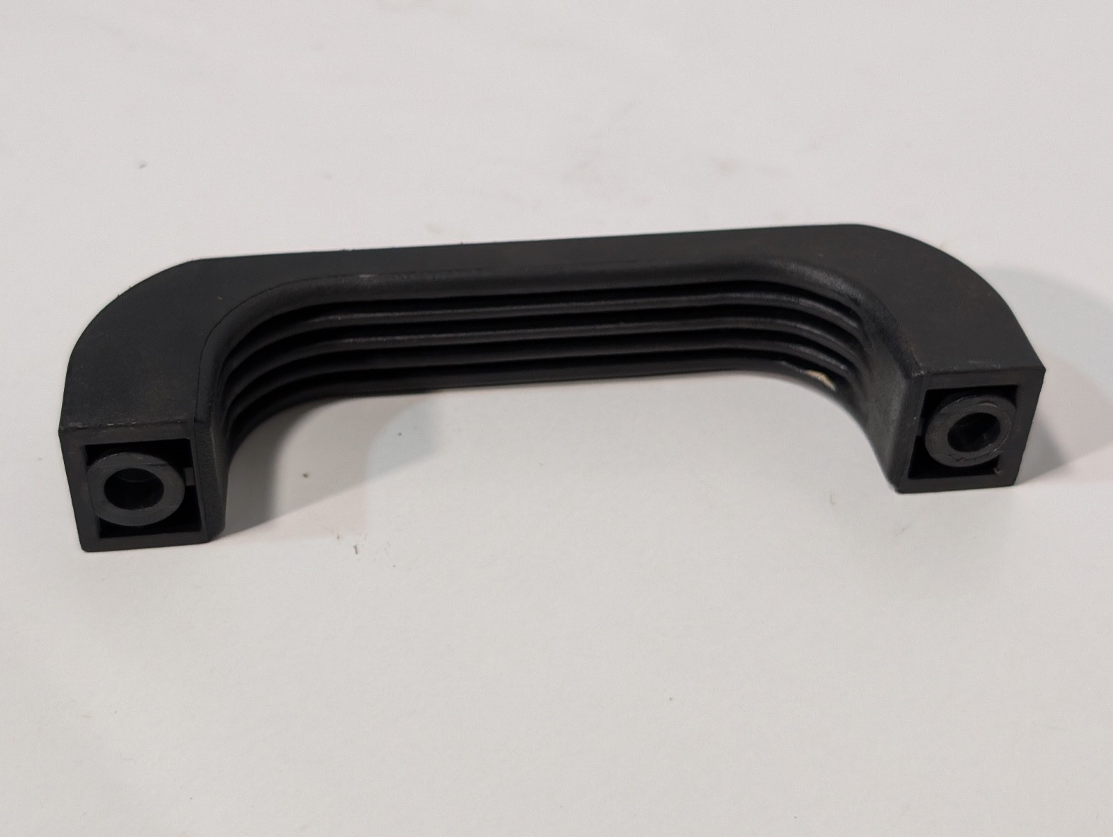 Lot of 6 One Piece Plastic Rectangular Bar Front Mount Pull Handles