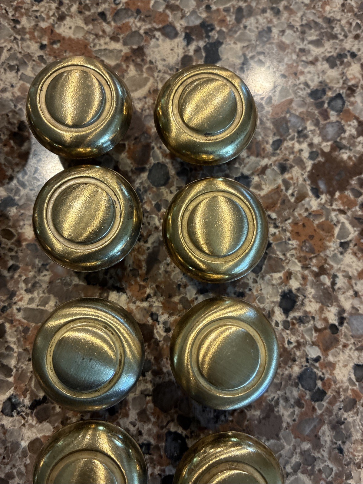 Lot of 20 Keeler Brass Co KBC 43834 Brass Drawer Pulls Handles Knobs Vintage