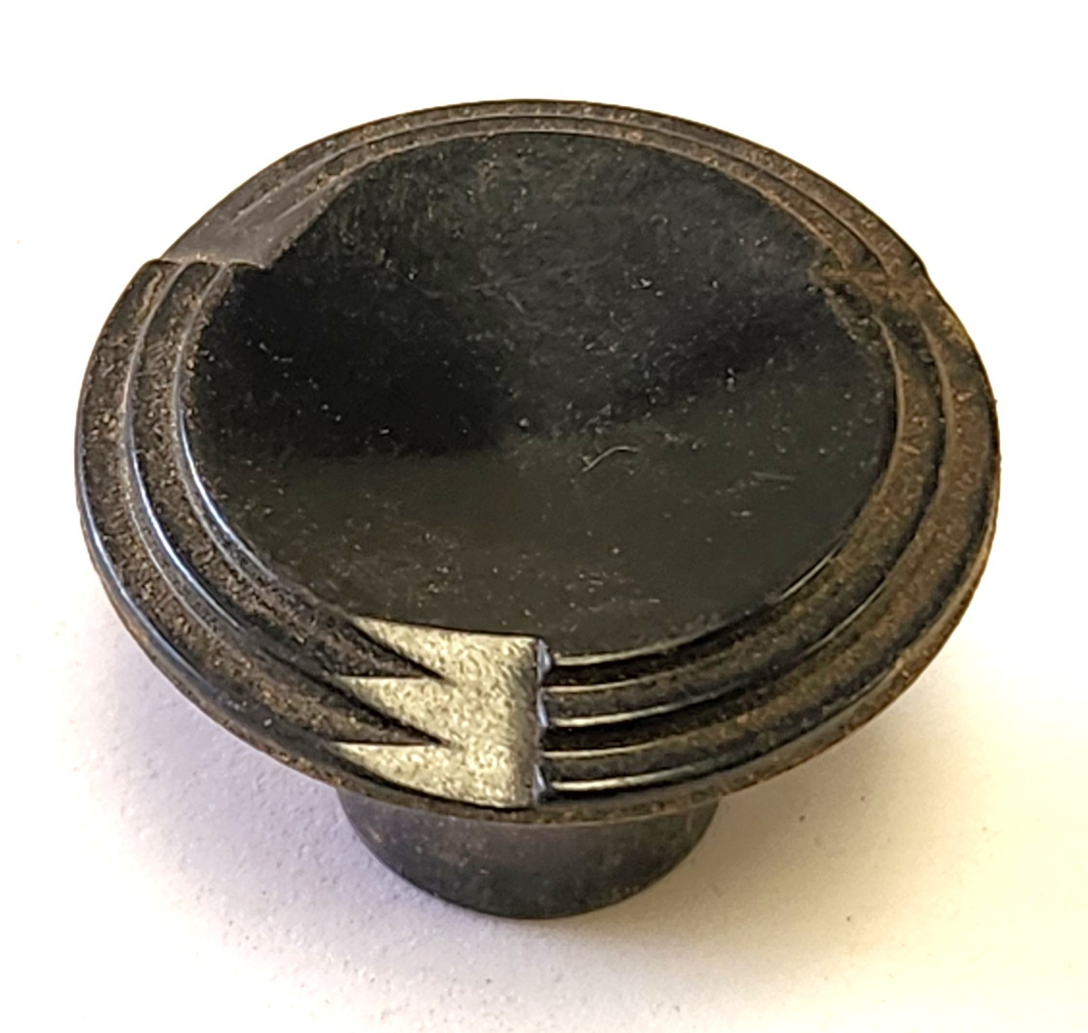 LOT OF ANTIQUE BLACK BAKELITE DRAWER KNOBS – VARIOUS TYPES (40 PC TOTAL)