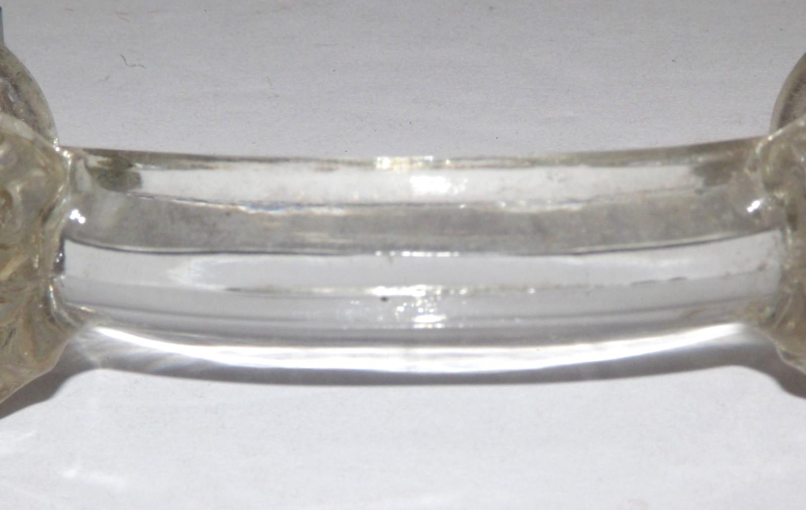 Vintage Lot Set Of 4 Glass Drawer Pulls