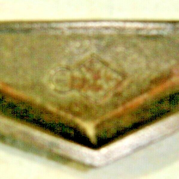 Antique Salvage ~ Cast Iron Bin Pull Geometric Design 4 1/2″ wide #1254