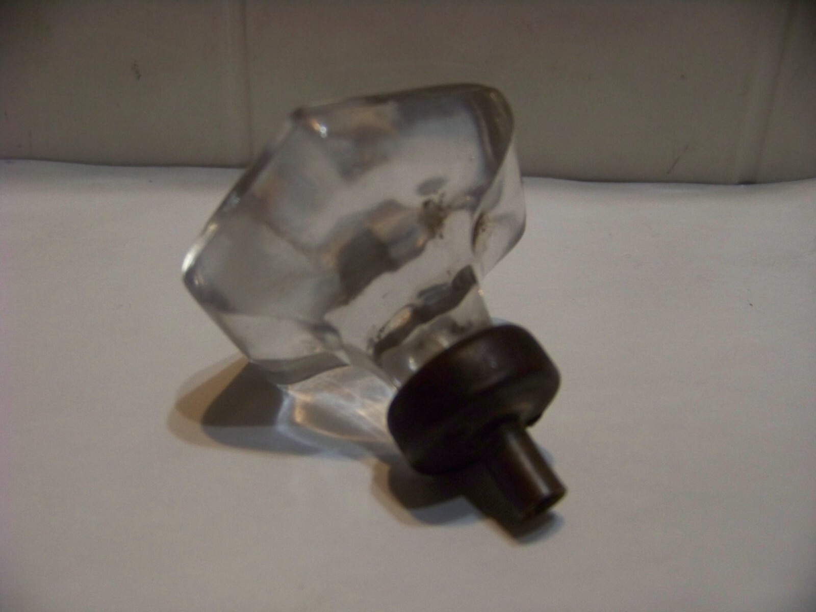 Vintage Glass Knob Nob Dresser Armoire Hardware Furniture