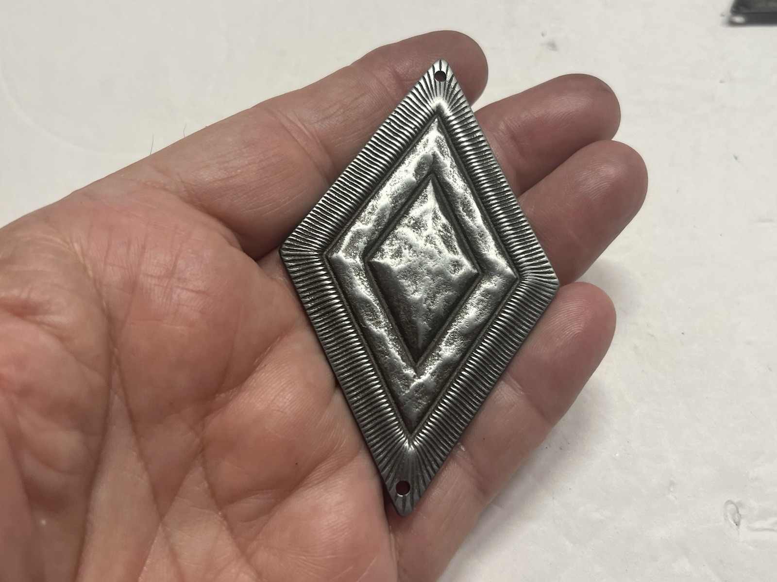 VTG. Lot (13) NOS KBC Decorative Diamond Bronze,Gray, Dark Gray Accent Hardware