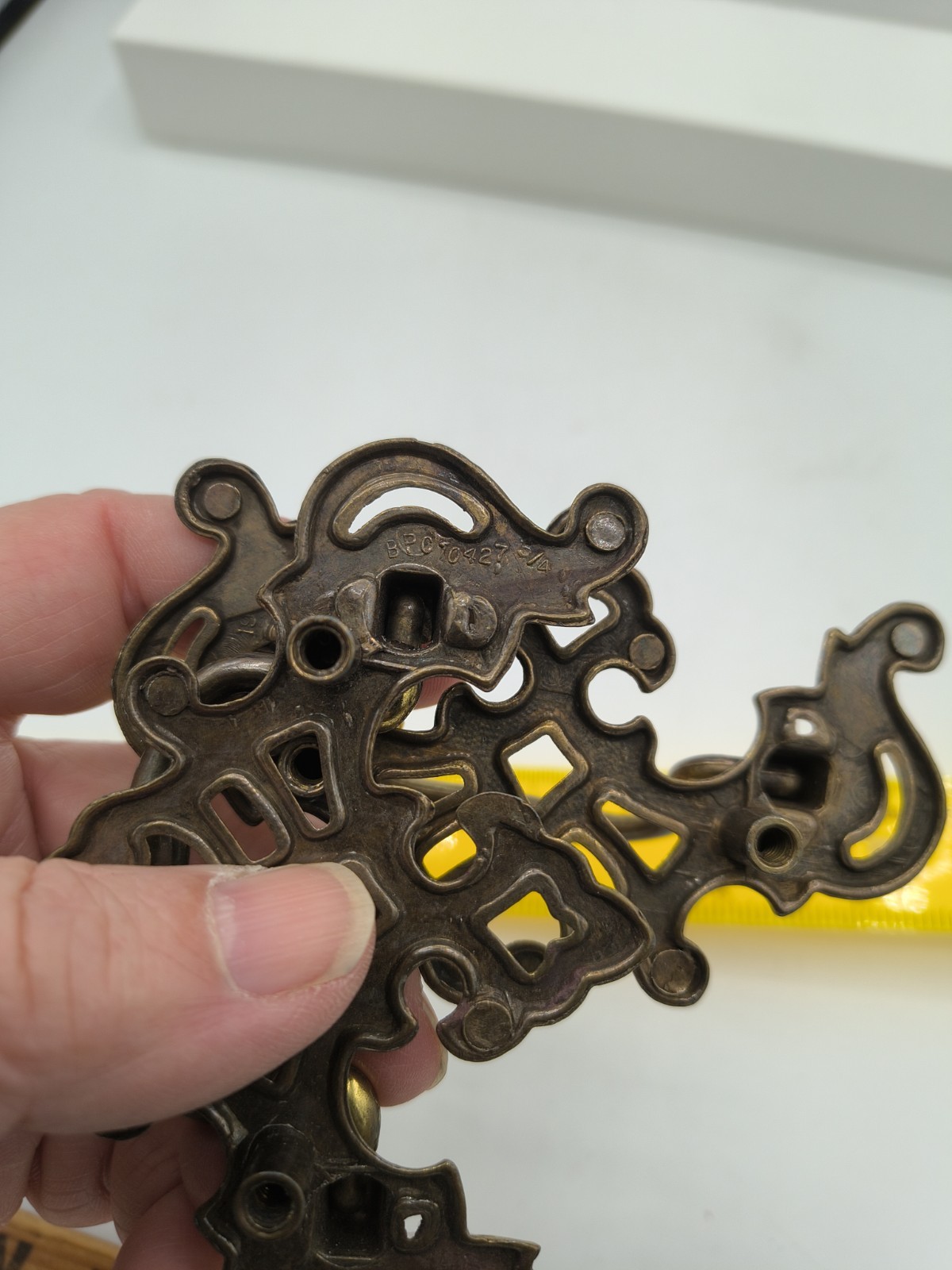 Mixed 9 Vintage Chippendale Drawer Pull Drop Bail Handle 2 Pair, 4 Same, Single