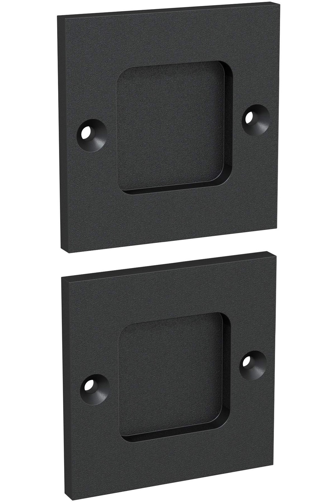 Finger Pulls for Closet Door – 2.5″ Square Sliding Door Pulls Handles – Flush…