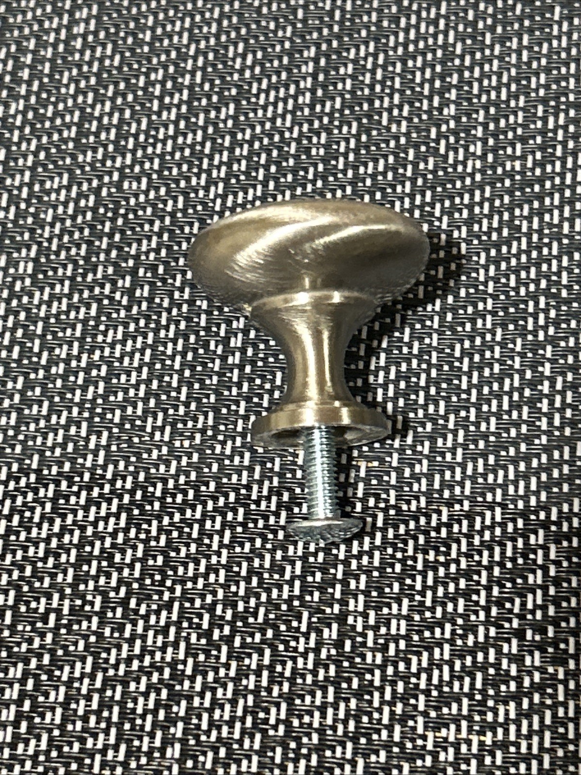 15 Solid Metal Knobs Approx 1 – 3/16” Diameter Brushed Nickel Heavy Duty