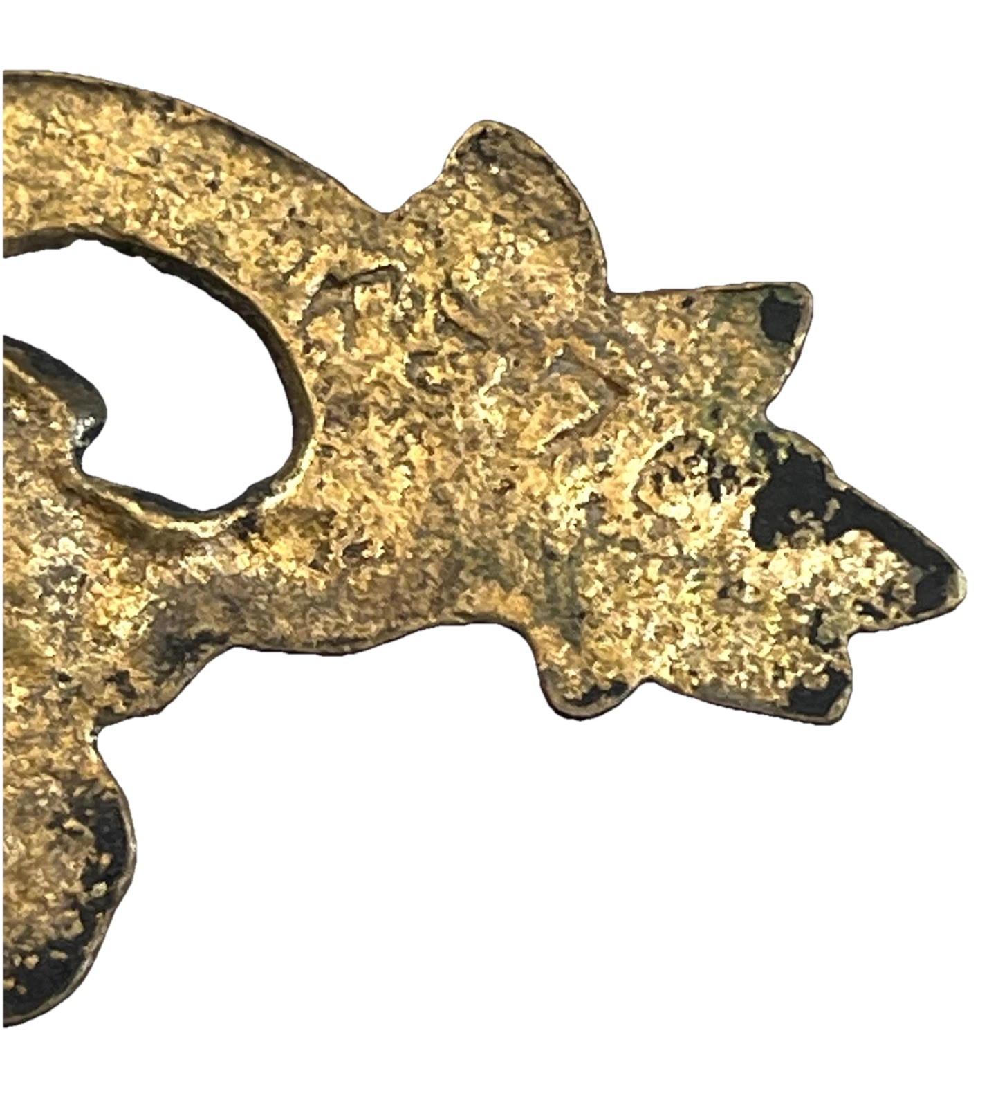 15 VTG KEELER BRASS French Provincial K-376 Drawer Pulls 5 7/8″L 2 1/2″ Centers