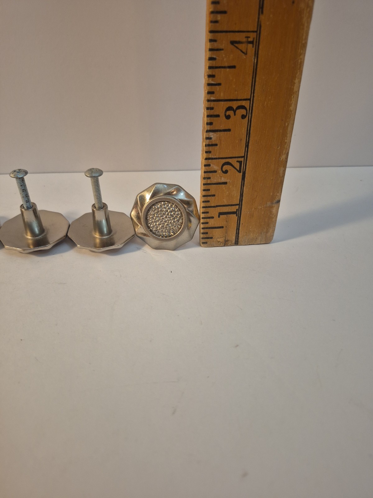 Vintage Flower Pull Knob ~ Old Furniture Hardware- Set Of 6