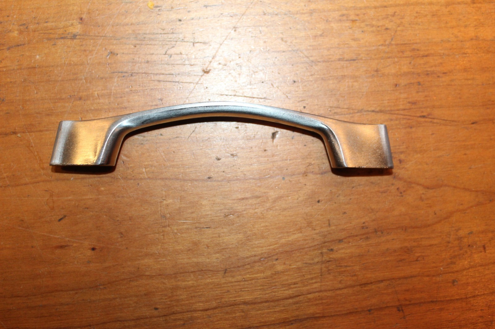Brushed Aluminum Mid-Century Modern Drawer Pull / Handle I-27
