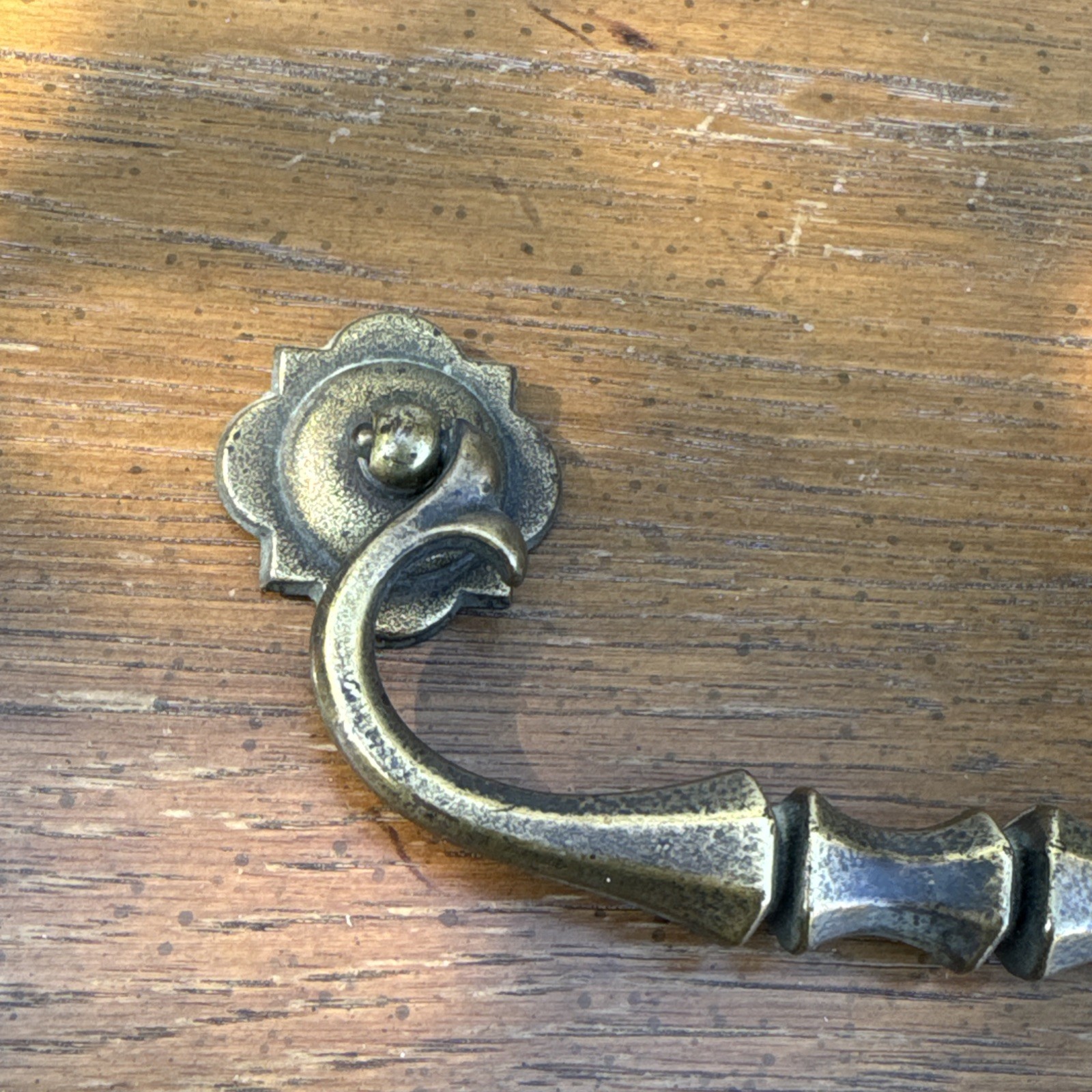Drexel Guildhall Drawer Pull For Vintage Dresser Nightstand Credenza MCM Brass