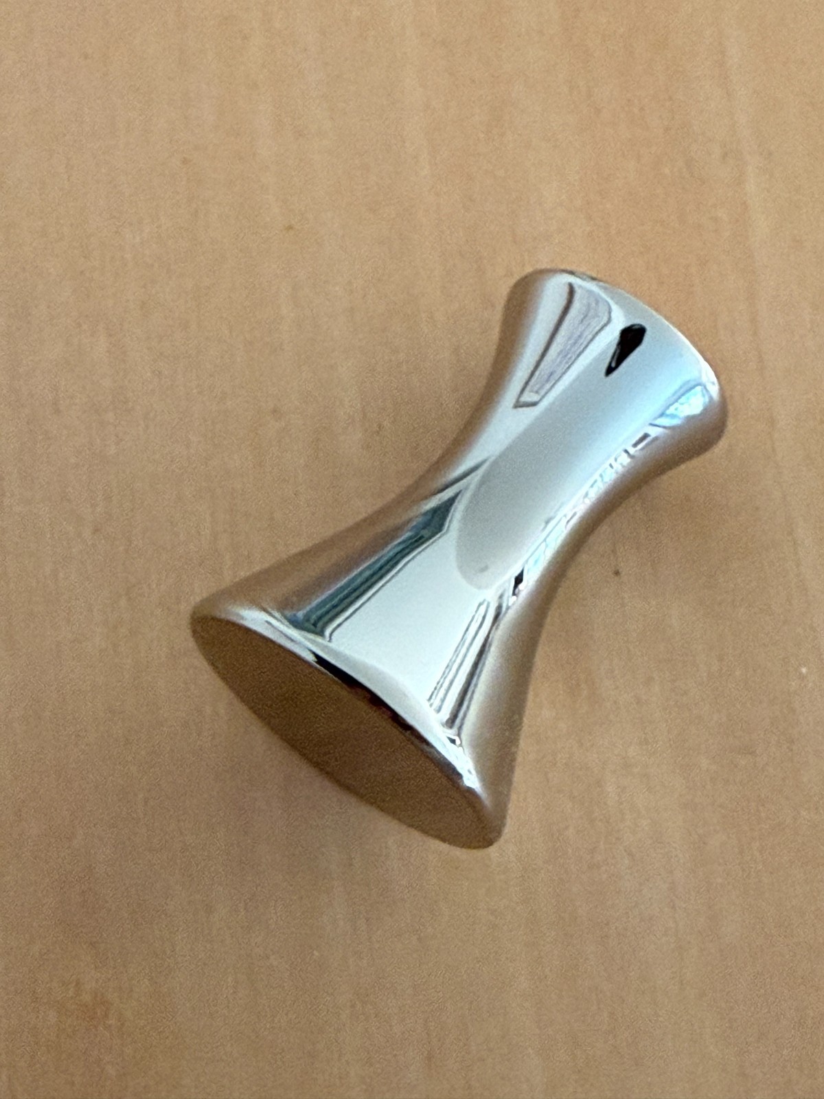 Beautifully crafted Nickel plated replica McCobb mid-century modern drawer pull