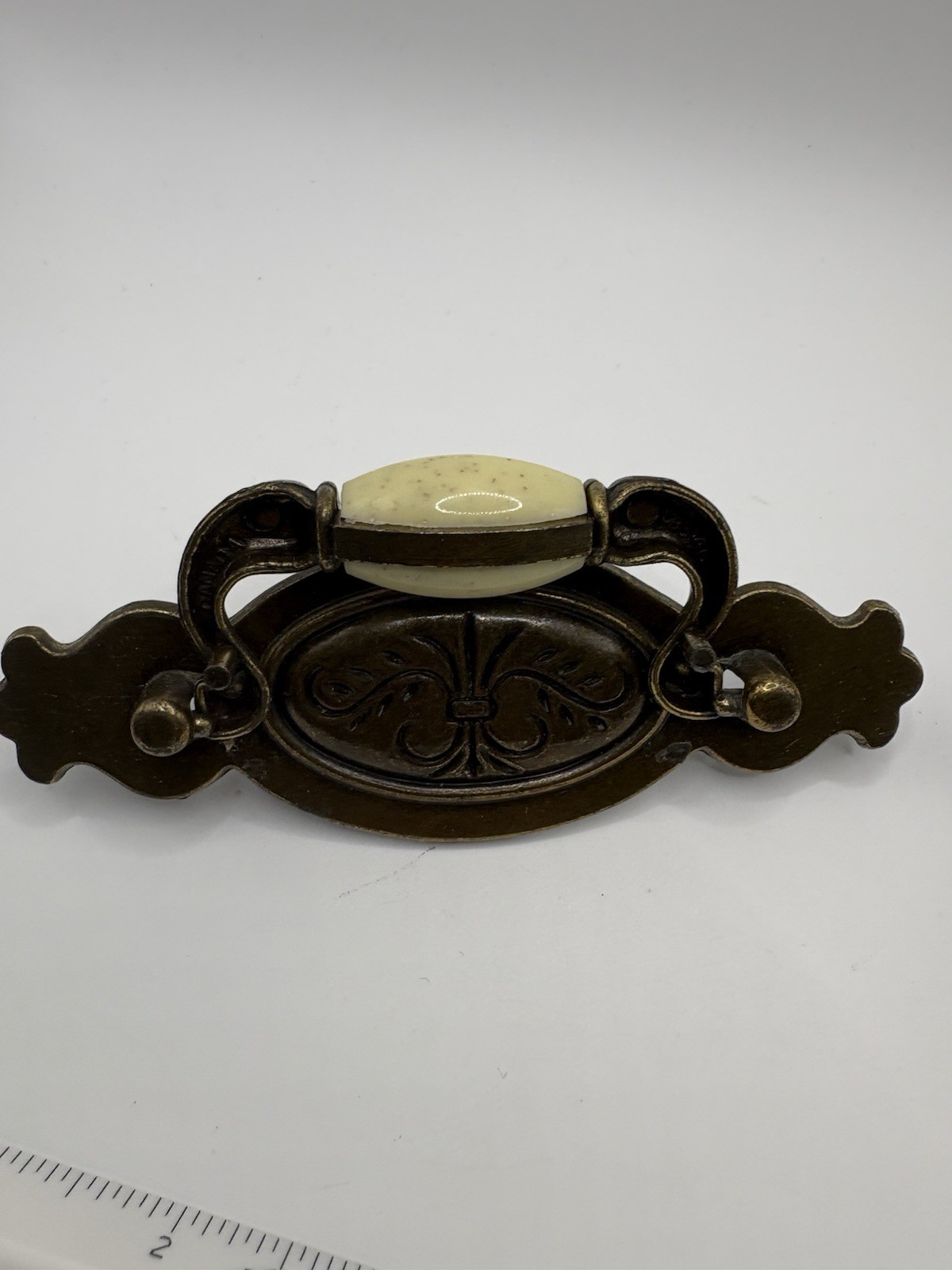 Vintage Brass Tone Dresser Drawer Cabinet Pull Handles CP-3145 Canada Set 2