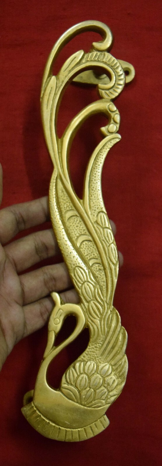 Beautiful Bird Design Door Handle Peacock Handmade Brass Drawer Puller Dec VR247