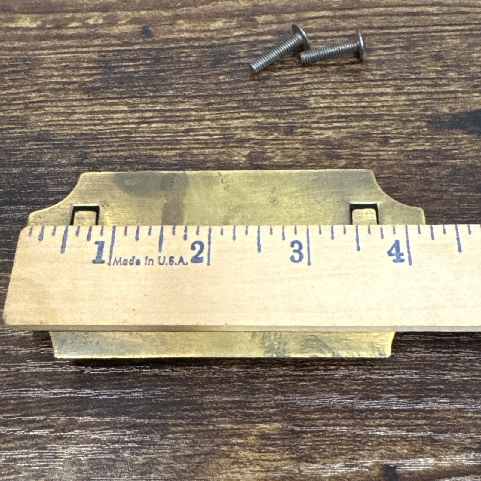 Drexel Campaigner Dresser Drawer Pull Handle Brass Vintage Mid Century MCM