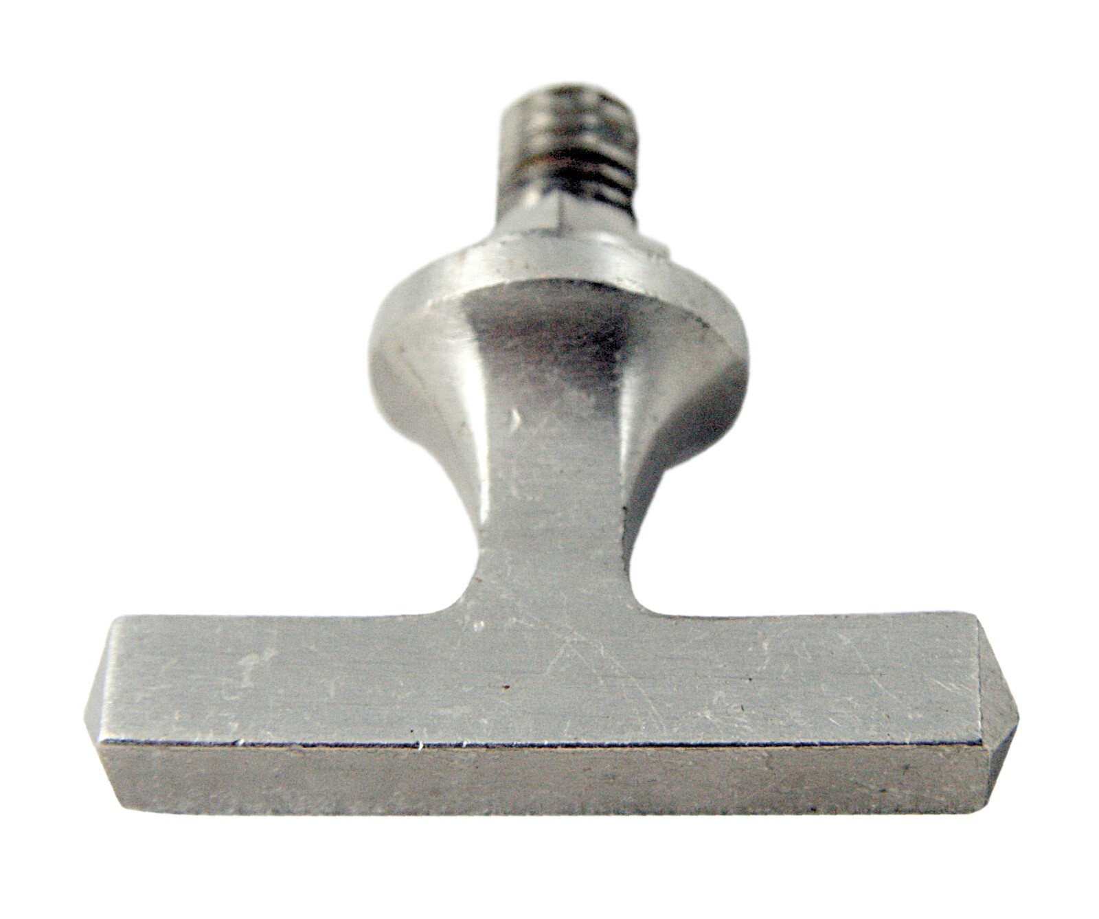 Vintage Modern T Shaped Brushed Nickel Cabinet Drawer Knob