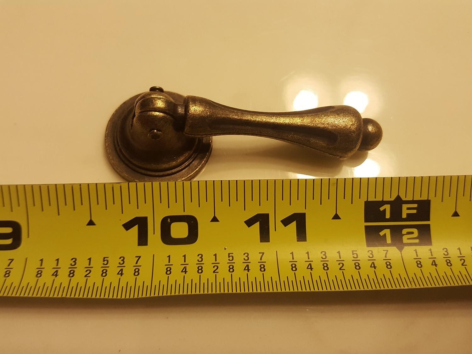 Antique Brass Drawer Pulls Handles Teardrop Vintage Cabinet Knobs