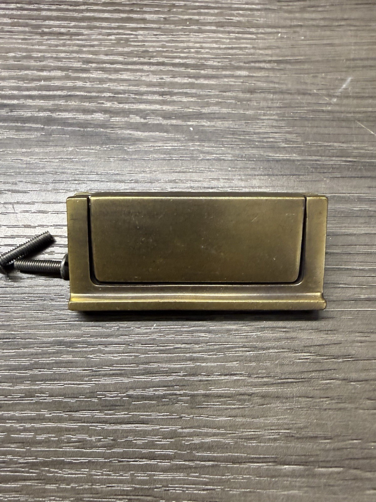 Vintage KBC Brass Henredon Campaign Drawer Handle Pull Drexel Pavillion (55)