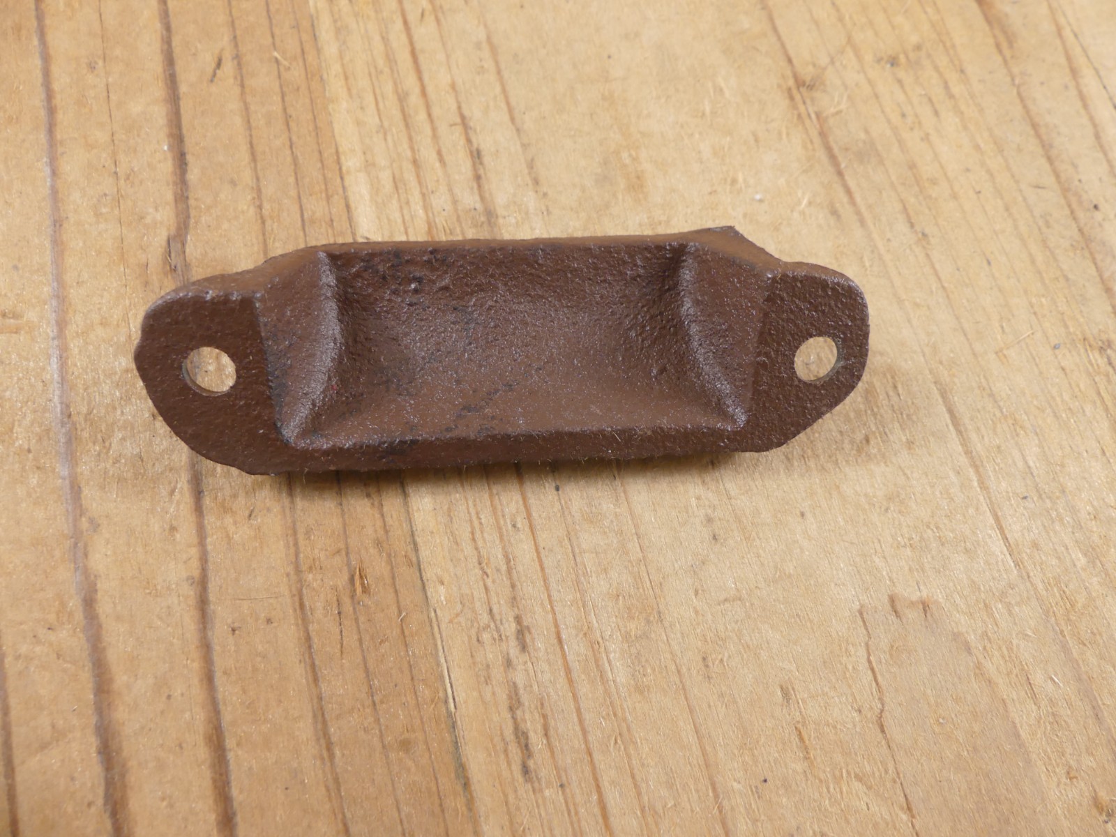 10 CAST IRON BROWN ORNATE PULLS DRAWER CABINET BIN HANDLES RUSTIC VINTAGE ORNATE